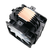 Wovibo 6 Heat pipes CPU Air Cooler 120mm ARGB Dual Fan For Intel 115X 1700 2011 X79 X99 AMD AM4 AM5