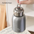 Mini Frasco Térmico De Aço Inoxidável Duplo De 300ml