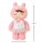 Boneca Metoo Doll Original Angela Bichos Coelha Rosa 35cm - comprar online