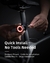 Lanterna Traseira Rockbros Recarregavel Bike 4 Modos