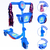 Patinete Infantil 3 Rodas Com Led Som e Cesta Menino/Menina - loja online