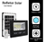 Refletor Solar Holofote Placa Bateria Prova Dágua Led 100w - Magazine Arkad