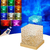 Lâmpada Aurora Borealis Abajur Quarto Luminária Decorativo - comprar online