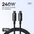 Cabo para iphone 16 15 Baseus 240w