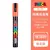 Caneta marcadora POSCA - tinta acrílica - 1M / 3M / 5M - Shopfly