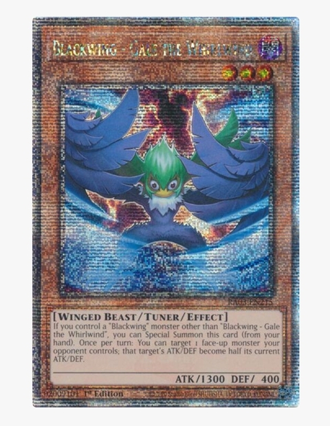 Blackwing - Gale the Whirlwind (Quarter Century Secret Rare) - Quarter Century Bonanza