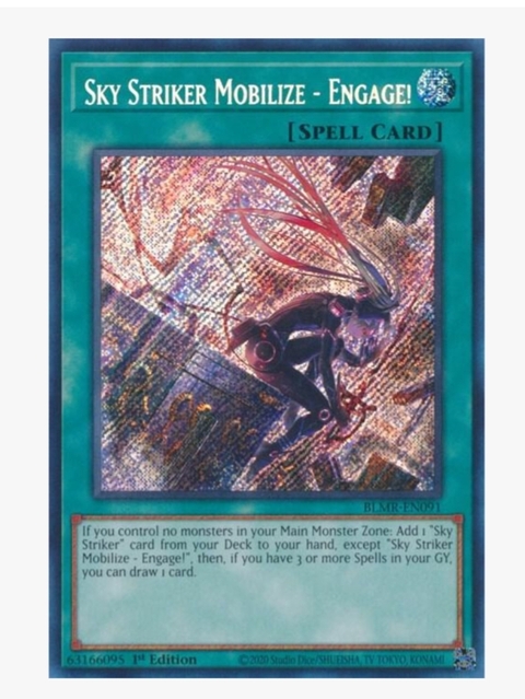 Sky Striker Mobilize - Engage! - Battles of Legend: Monstrous Revenge (BLMR)