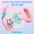 Headset Gamer RGB Com Microfone Flexível Rosa na internet