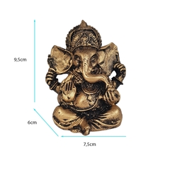 Ganesha Mini Bronzeado Ganeshinha 7cm 14011 - comprar online