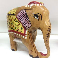 Elefante artesanal indiano da prosperidade - Fraternidade PAX