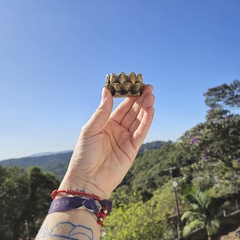 Incensário Castiçal Flor De Lótus Kit 2 unid 13044 na internet