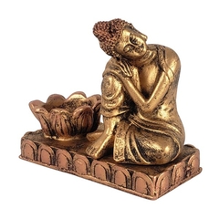 Incensário E Castiçal Buda Sonhador 05526 - comprar online