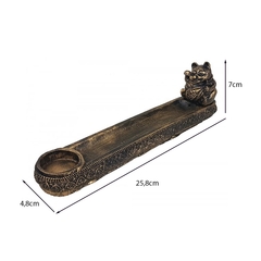 Incensário E Castiçal Gato 13048 - comprar online