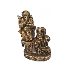 Incensário Cone Cascata Ganesha Na Pedra 13503 na internet