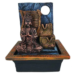 Fonte De Água Buda Namastê 3 Quedas 01077
