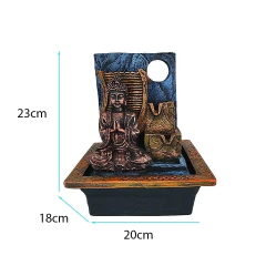 Fonte De Água Buda Namastê 3 Quedas 01077 - comprar online