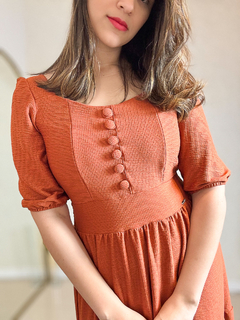 Vestido Helena em Malha Premium com Ajuste Perfeito e Elegância - Essência Feminina Moda Evangélica