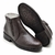 Botina Casual Linha Conforto Couro de Carneiro Marrom - Maluari