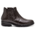 Botina Casual Linha Conforto Couro de Carneiro Marrom - Maluari