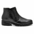 Imagem do Botina Casual Linha Conforto Couro de Carneiro Preto