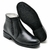 Botina Casual Linha Conforto Couro de Carneiro Preto - comprar online