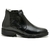 Botina Casual Linha Conforto Couro de Carneiro Preto - comprar online