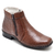 Botina Casual Linha Conforto Couro Café - Maluari