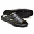 Chinelo Masculino Ranster Linha Conforto Couro Preto na internet