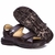 Sandália Masculina Ranster Anti-Stress | Couro de Carneiro | Conforto Premium