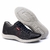 Sapatênis Masculino Linha Premium Conforto Couro Azul - comprar online