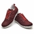 Sapatênis Masculino Casual Linha Conforto – Couro Legítimo Premium Vermelho