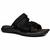 Sandália/Chinelo Papete Masculina de Couro Preto