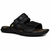 Sandália/Chinelo Papete Masculina de Couro Preto