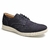 Sapato Masculino Oxford Casual em Couro Nobuck Azul