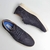 Imagem do Sapato Masculino Oxford Casual em Couro Nobuck Azul