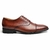 Sapato Masculino Oxford Cap Toe Cromo Argentino Caramelo - comprar online