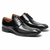 Sapato Social Oxford Derby Cromo Argentino Preto