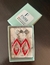 Aretes estilo hoja doble - comprar en línea