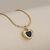 CADENA CORAZÓN ACERO