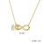 CADENA INFINITO CIRCON ACERO - comprar en línea