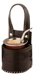 Porta Mate Auto 100% Cuero Premium Color Burdeos - comprar online