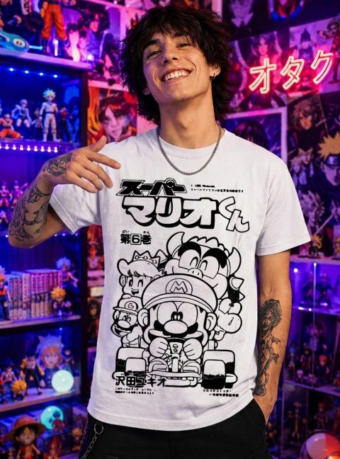 Remera Super Mario 