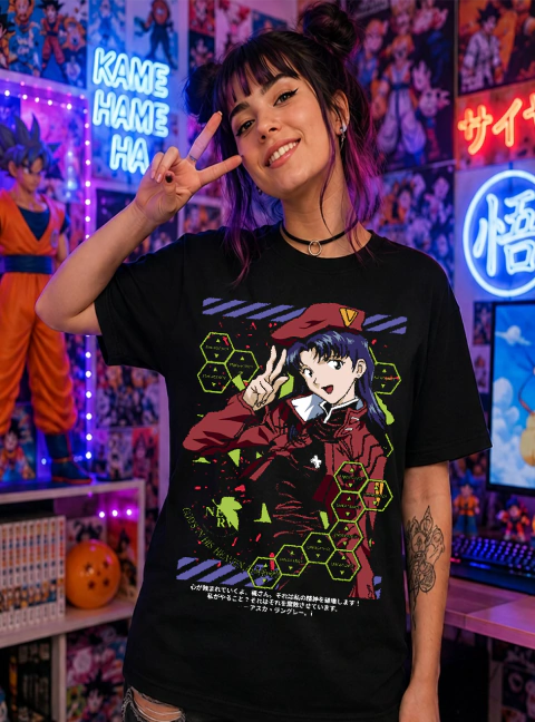 Remera Misato Evangelion