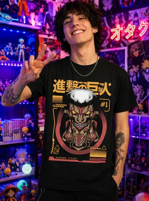 Remera Armor Titan Ataque On Titans