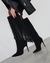 Bota Franjas Nobuck Preto - comprar online