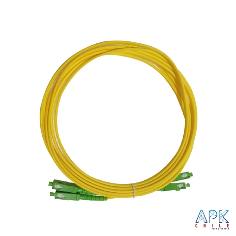 Jumper duplex SC/APC-SC/APC SM 3m