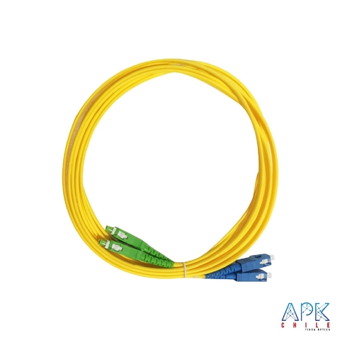 Jumper duplex SC/UPC-SC/APC SM 3m
