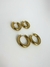 Argollas Split gold - comprar online