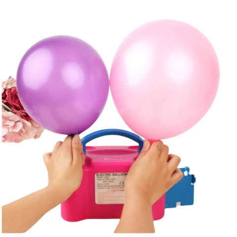 Inflador Eléctrico De Globos 600watts Doble Boquilla 110v