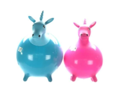 Juguete Inflable Bola Unicornio Divertido Saltarin